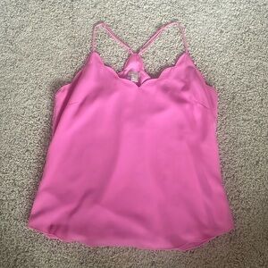 New (no tag) J. Crew Scalloped Cami-10